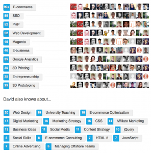 Endorsements / Linkedin